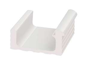 KP203 Serapool Переливной лоток керамический White 29x24,5 (290x245)