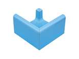 K141 Serapool Наружный угол водоотводного канала Light Blue 15,5x15,5 (155x155)