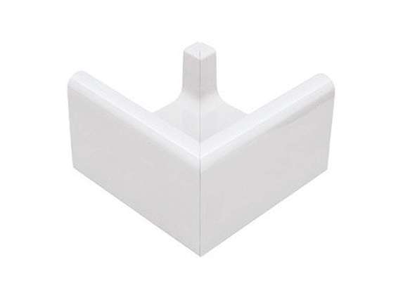 Серапул Olympic Series Наружный угловой элемент водоотводного канала White