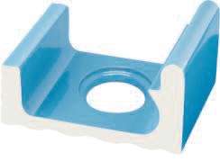 Серапул Olympic Series Поручневый водоотводный канал со сливом Light Blue