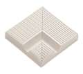 Внутренний угол поручня с сетчатой поверхностью Unglazed (120x120)