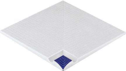 Серапул Olympic Series Регулируемый внутренний угол с сетчатой поверхностью Cobalt