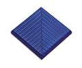 Petit Carre Наружный угол плитки с буртиком Cobalt (120x120)