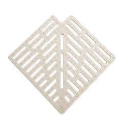 00026.1 Serapool ABS угол решетки 90° Cream 24.5 (245x245)