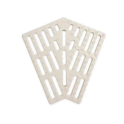 Serapool ___Olympic Series ABS угол решетки 45° Cream