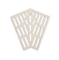 00022.1 Serapool ABS угол решетки 45° Cream 19.5 (195x195)