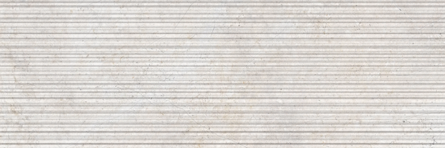 192811 Плитка настенная Sichenia Bianco Ribbed 30x90 (900x300)