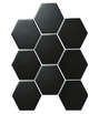 Hexagon big Black Matt (256x295)