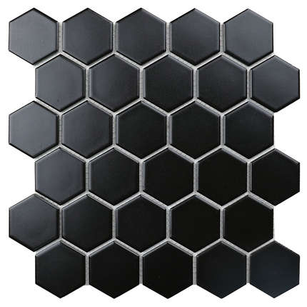 Starmosaic Homework   Hexagon small Black Matt
