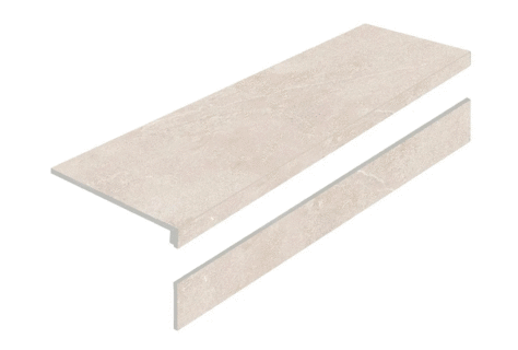 L Limestone Crema AS с подступенником 32x120 (1200x320)