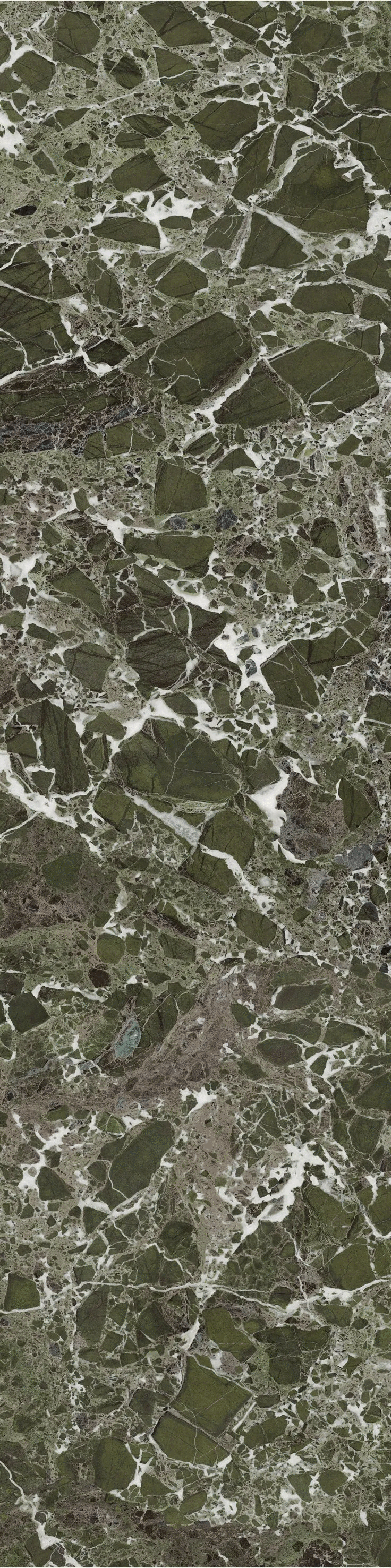 Декор керамогранит StaroSlabs Peacock Verde Texture 800х3200х12 (800x3200)