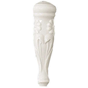 Валелунга Rialto Angolo Esterno Listello Floreale White