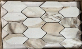 Calacata Paonazzo Hexagone Mosaic (280x330)