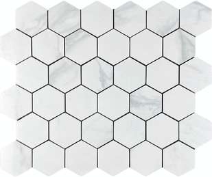 Velsaa Mosaic Saturio Glacier Mosaic Hexagone  4.8x4.8 -3