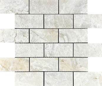 Lumix White Mosaic Brick Bone (346x297)