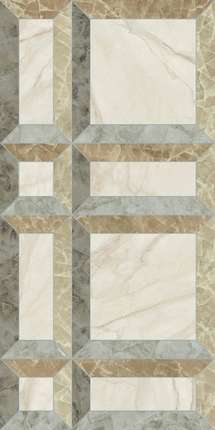 Версаче Tarsia Frame Avorio Deco Lux 3D Rett. 60x120