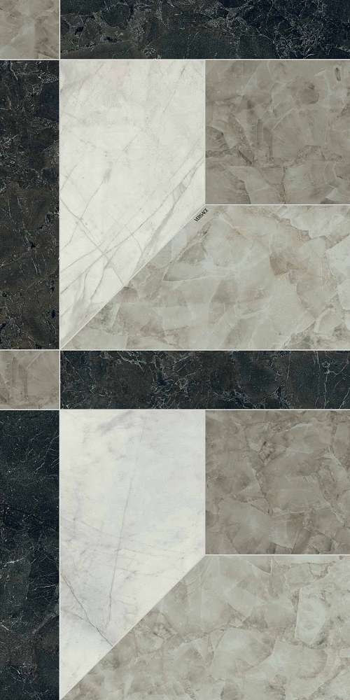 Prospect Nero Deco Lux 3D Rett. 60x120 (600x1200)
