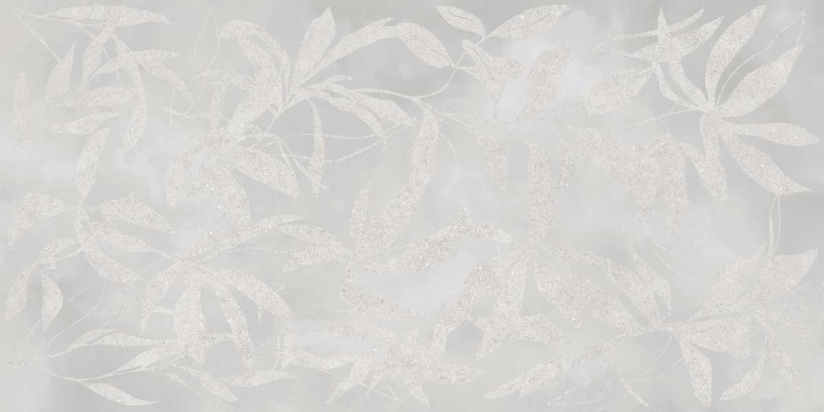 Цветы Серый Матовый Ректификат 60x120 (1200x600)