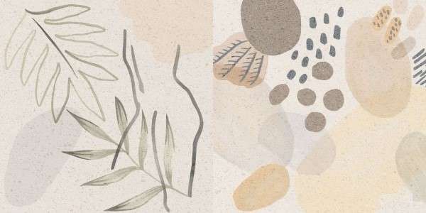 K947819R0001VTE0 Керамогранит Vitra Impression декор Романтик Теплая гамма 30x60 (600x300)