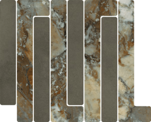 Mosaico Trellick Tassili Antracita 30x24.2 (300x242)