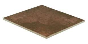 WKS31130 Настенная плитка Westerwalder Klinker Ступень угловая Atrium Темно-коричневый 32x32 (310x310)