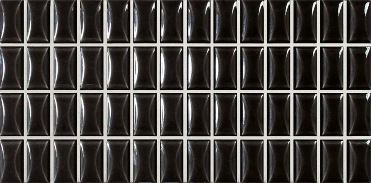 Вау 3D Bars Bevel Onix Gloss 12.5x25