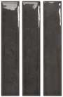 139384 Плитка настенная Wow Nouvelle Charcoal Gloss 3x16 (30x160)