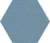 100HEBEU Декор керамогранит Winckelmans hex.10 Blue BEU 10x11.5 (115x100)