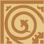 150E040A301 Декор керамогранит Winckelmans ENC 40A Cognac (Red) 15x15 (150x150)