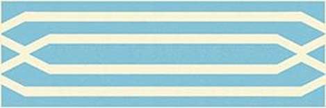 Winckelmans Метлахская плитка Enc37 White (Light Blue) 5x15