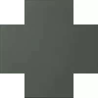 Winckelmans Метлахская плитка Cross 7 Green Veu 7x7