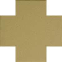 Winckelmans Метлахская плитка Cross 7 Ivory Ivo 7x7