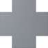 070CRBEP Декор керамогранит Winckelmans Cross 7 Pale Blue BEP 7x7 (70x70)