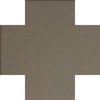 Winckelmans Метлахская плитка Cross 7 Pale Grey Grp 7x7