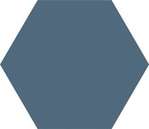 150HE0BEN Декор керамогранит Winckelmans hex.15 Blue Moon BEN 14.9x17.3 (173x149)