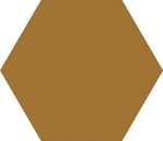 150HE0CAF Декор керамогранит Winckelmans hex.15 Coffee CAF 14.9x17.3 (173x149)