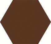 Winckelmans Метлахская плитка Hex.15 Brown Bru 14.9x17.3