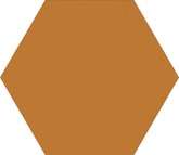 Winckelmans Метлахская плитка Hex.15 Toffee Car 14.9x17.3