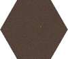 100HEBRU Декор керамогранит Winckelmans hex.10 Brown BRU 10x11.5 (115x100)