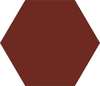 100HEROA Декор керамогранит Winckelmans hex.10 Old Red ROA 10x11.5 (115x100)