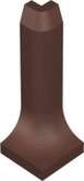 Winckelmans Метлахская плитка Coved Skirting Angle Ext. Brown Bru 4.4x11