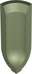 100GI0VEP Декор керамогранит Winckelmans Angle INT PAG PALE GREEN VEP 3,2x11 (32x110)