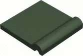 Winckelmans Метлахская плитка Finger Grips Dark Green Vef 10x10