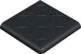 Winckelmans Метлахская плитка Antislip Double Round Edge 2Br Relief Black Noi 10x10