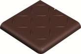 Winckelmans Метлахская плитка Antislip Double Round Edge 2Br Relief Brown Bru 10x10