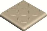 Winckelmans Метлахская плитка Antislip Double Round Edge 2Br Relief Ontario Ont 10x10