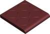 1001B0RROU Керамогранит Ступень Winckelmans BR10 REL RED ROU 10x10 (100x100)
