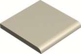 Winckelmans Метлахская плитка Skirting 1 Round Edge Br10 White Bau 10x10