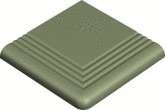 Winckelmans Метлахская плитка Step Tread Double 2Nm10 Pale Green Vep 10x10