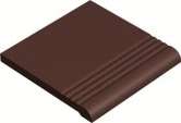 Winckelmans Метлахская плитка Step Tread Nm10 Brown Bru 10x10